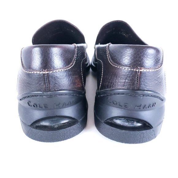 Cole Haan Dark Brown Leather Slip-On Loafers main image 5